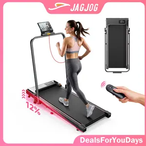 【12% Incline】JAGJOG Folding Treadmill with Handrail, 7.5/6.2MPH Walking Mat Treadmill with 12%/8% Incline for Walking and Jogging,Portable Treadmill for Easy Moving, Low Noise design for home and office, Summerwins,DealsForYouDays