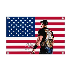 John Cena WWE  Flag Tapestry, Arts WWE Champion College Dorm Tapestry, WWE Wall Decor, Fitness Wall Art, WWEFlag, Trending Flag.