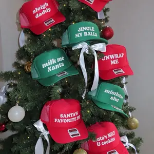 CHRISTMAS Trucker Hat Roulette Pack Unhinged - Funny Christmas Themed Hats