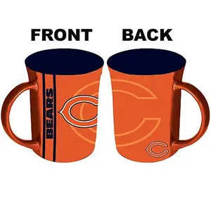 Football Fan Shop MemoryCo Officially Licensed NFL 15oz Reflective Mug - Bears