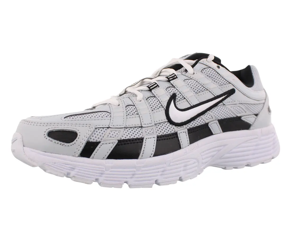 NIKE P-6000 Unisex Retro Athletic Sneaker, Mesh Casual Sports Trainer Footwear for Everyday Wear, Sports Shoes, Walking Shoes, Closed, Running