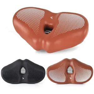 Enlarged Noseless Bike Seat Plush, Breathable, And Perfect For Long-Ride Comfort「Enlarged bicycle seat, mountain bike special-shaped saddle, thickenedwaterproof electric vehicle saddle, foldable seat cushion」