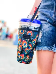 20oz L Coffee/ Tea Handler w Strap
