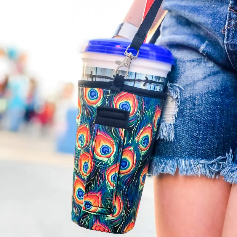20oz L Coffee/ Tea Handler w Strap