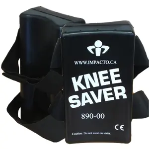 IMPACTO 89000000000 Knee Saver Strain Protection Kneeling Or Crouching - One size., Polyurethane, Adjustable Strap, Kneel/Crouch