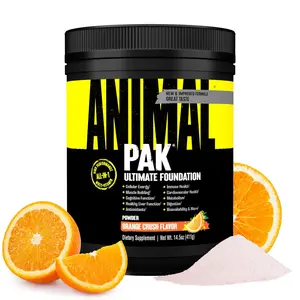 Animal Pak - Convenient All-in-One Vitamin & Supplement Powder - Zinc, Vitamins C, B, D, Amino Acids, Immune Support, Digestive Enzymes, and More - Daily Multivitamin for Women & Men