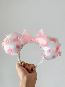 Make it Pink Floral Ears