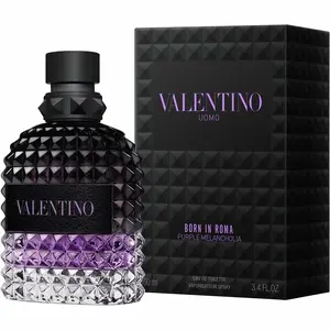 Valentino Men's 3.4 Ounce Uomo Born In Roma Purple Melancholia Eau de Toilette