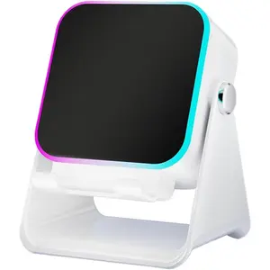 Wireless Induction Audio Speaker Stand, Bluetooth Phone Holder, 5-in-1 Charging Station for iPhone for iPad, Magnetic Adjustable Dock, Portable Home & Desk Gadgets Gifts for Men Women