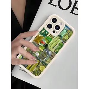 Pickles Pattern TPU Phone Case, Anti Fall And Shockproof, Birthday Or Festival Gift For Men And Women Suitable For IPhone17/IPhone17 Air/IPhone17 Pro/IPhone17 Pro Max/16 Pro Max/15 Pro Max/14 Pro Max/13 Pro Max/12 Pro Max/11 Pro Max