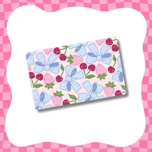 Coquette Blue Bows Premium Vinyl Sticker Water Resistant Personalize Your Collection