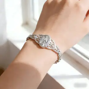 Bracelet for Women - Copper Silver Plated Bracelet, Hypoallergenic Non Tarnish Trendy Jewelry, Bracelets Gifts for Her