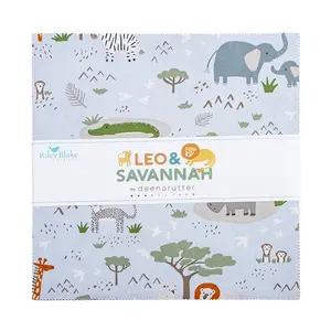 Leo & Savannah 10" Square Layer Cake by Deena Rutter