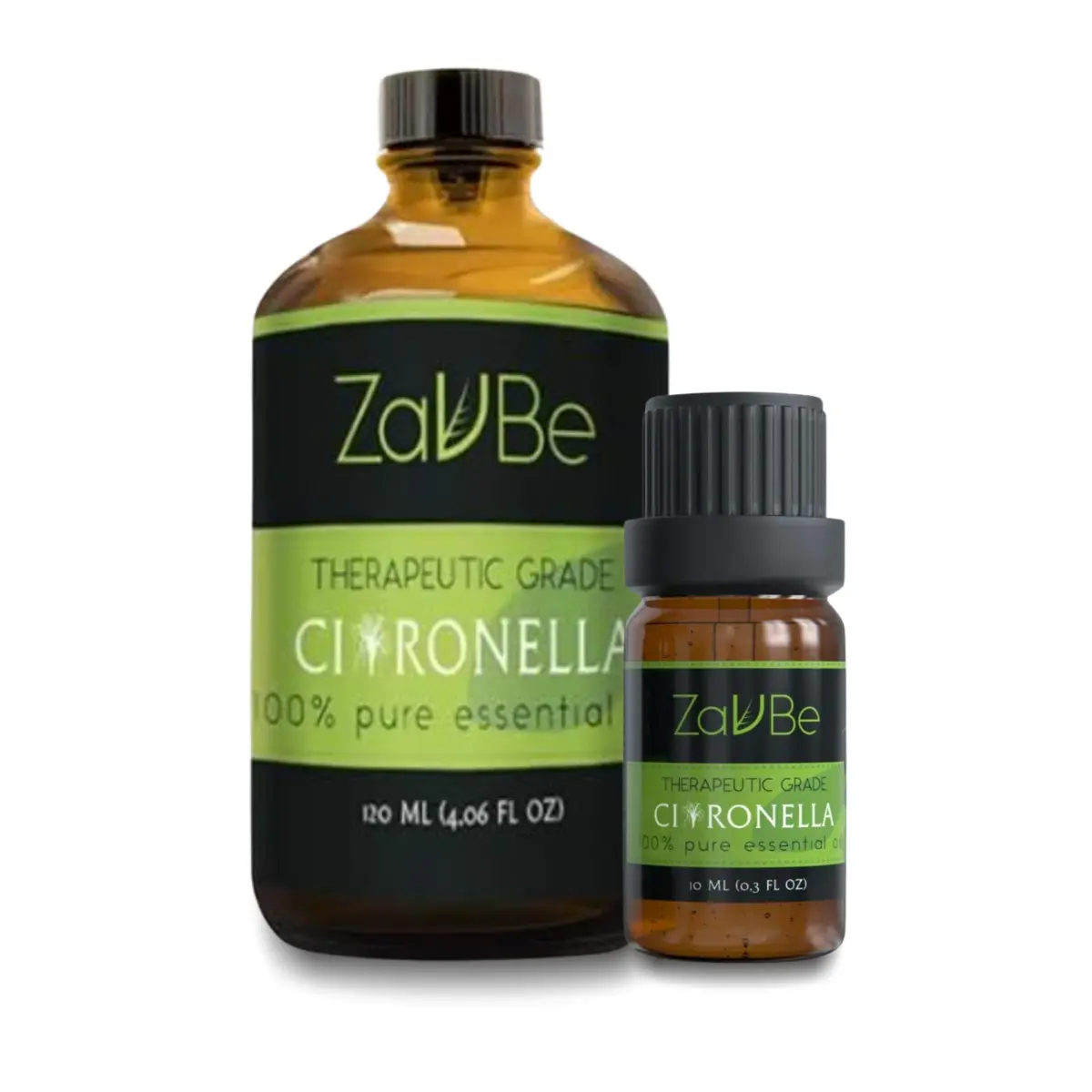 ZAVBE Citronella Essential Oil - 100% Pure, Undiluted, Natural Therapeutic Grade Scented Oil for Wellness, Healthcare, Treatment, Aromatherapy, 36 Months Shelf Life, Aromatherapy Scent