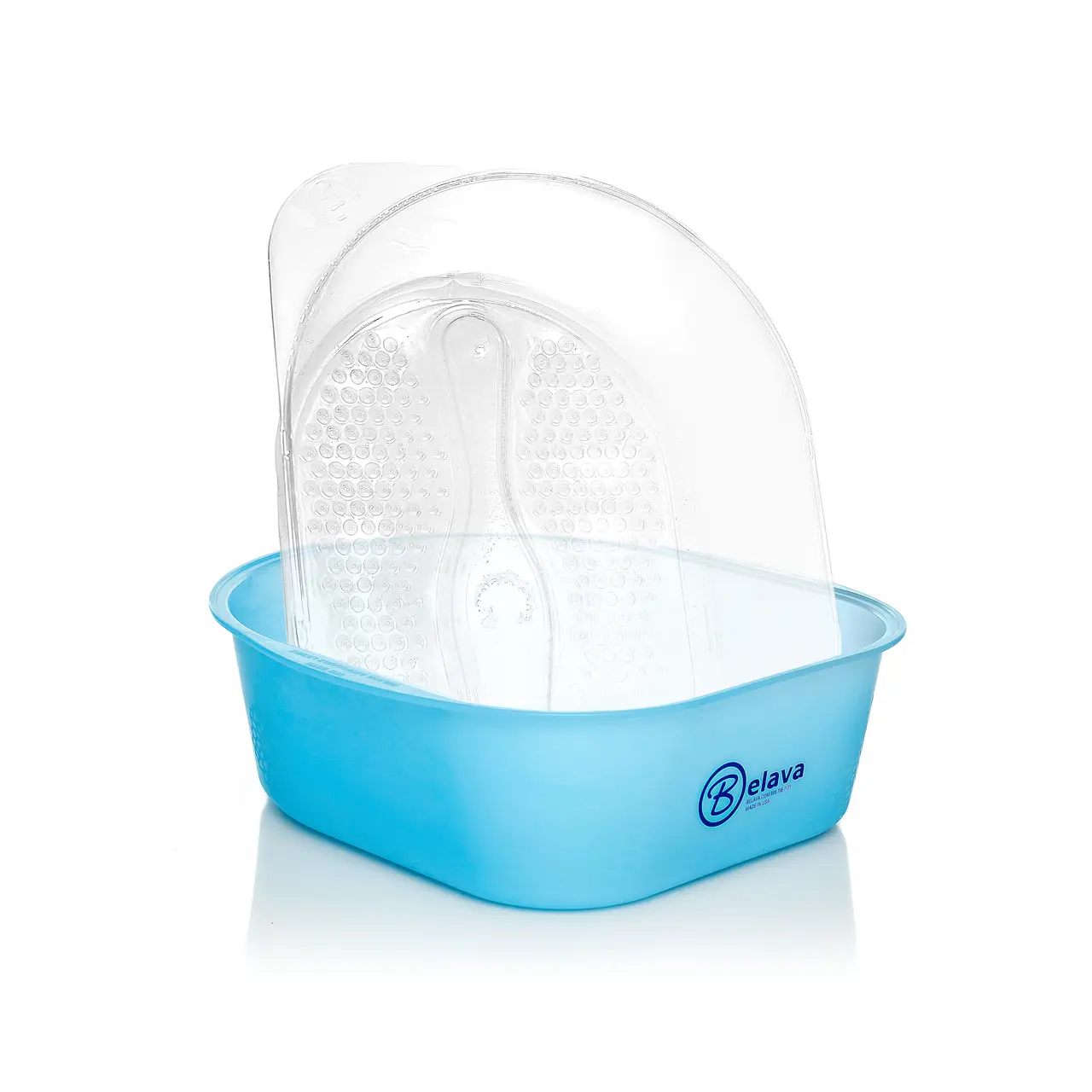 Pedicure Tub with Disposable Liners - Blue