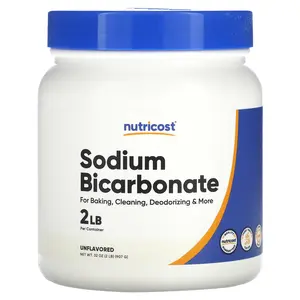 Nutricost Sodium Bicarbonate Powder, Unflavored, 2 lb (907 g)