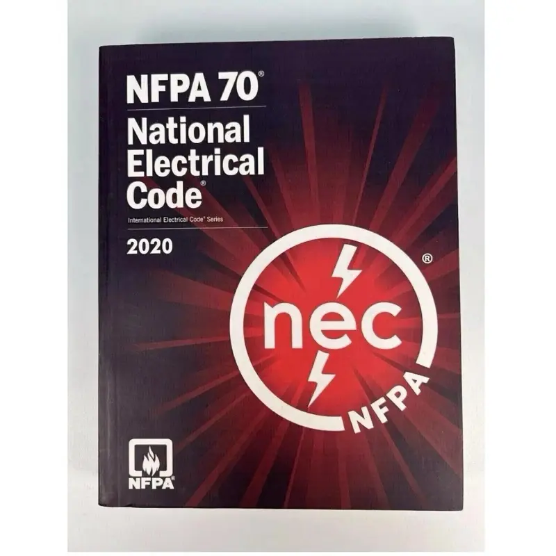 NFPA 70 NEC 2020 National Electrical Code Book - Regular Edition, Soft Cover, Essential Reference, New Stock