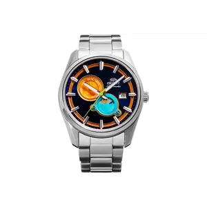 Orient Stretto Day & Night LE | Automatic / Hand-Winding | 41.5 mm Dress Watch | Sapphire Crystal | Blue Dial, RA-AK0316L30B