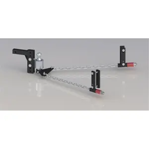 Andersen Mfg  No Sway Weight Distribution Hitch- 8 In. Drop And Rise- 2 In. Ball- 10K- 5 In. - 6 In. Frame.