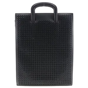 Pre-owned christian louboutin Calfskin Shoulder Bags Tricktrac Calf 2way Bag