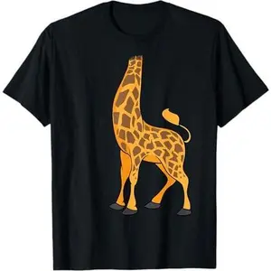 Giraffe Halloween Costume Shirt | Cool Animal Dress-Up Gift T-Shirt