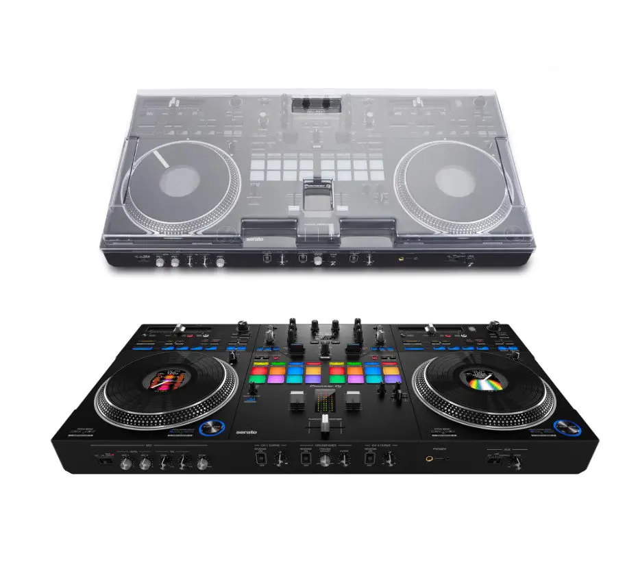 Pioneer DJ DDJ-REV7 + Decksaver Pioneer DJ DDJ-REV7 + Decksaver