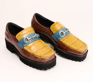 INTENTIONALLY BLANK Leather Platform Loafer - HK 2