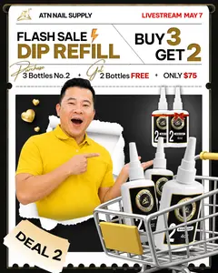 DEAL 2 - DIPPING #2 BASE COAT - BUY 3 GET 2