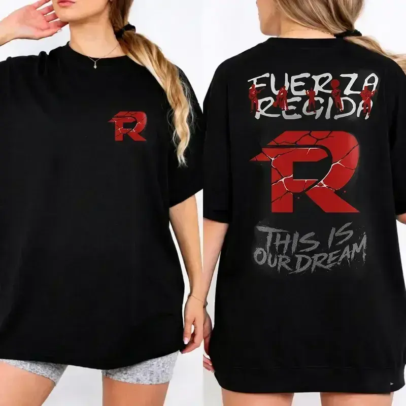 [Free Ship] Fuerza Regida 2026 Stadium Tour Graphic T-Shirt, Latin Music Fan Tee, Corridos Tumbados Inspired Streetwear Apparel, Gift For Music Fans