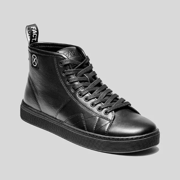 CNTRL Black Full Grain Leather Cup Sole Monkey Boot - Flexible Skateboarding Shoes with Enhanced Board Feel