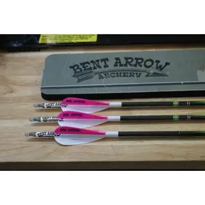 Deluxe Axis Match 5mm Custom Made Hand Fletched Match Grade 6 arrows