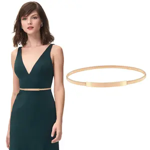 Skinny Metal Chain Waist Belt