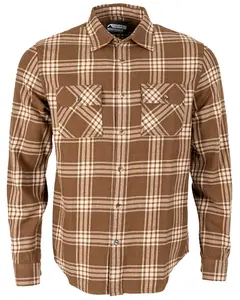 Mountain Khakis Men's Park Plaid Print Long Sleeve Button-Down Flannel Shirt - N50-201