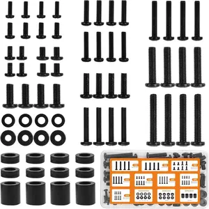 Mounting Hardware Screw Kit Set with Box - M4 M5 M6 M8 Screws and Washers Spacers, Replacement Screws for Mounting, Fits Most up to 80 inch