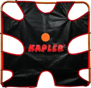 Kapler Lacrosse Goal Shooting Targets With 8 Corner Pocket- 6x6ft Corner Target for Shooting Practice - Lacrosse Gifts for Boys and Girls - Fits Official Size Goals