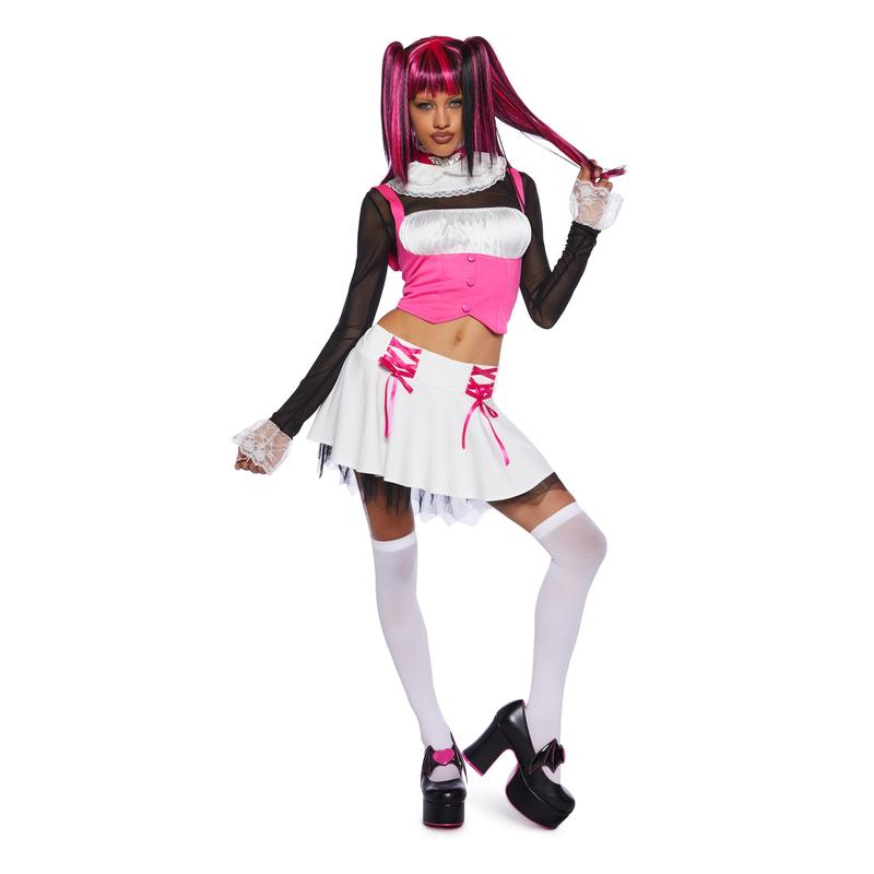 For Ghouls Only Premium Costume And Wig Set