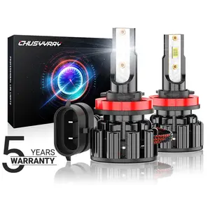 H11 LED Headlight Super Bright Bulbs Conversion Kit 6000K White Low Beam 2-pack