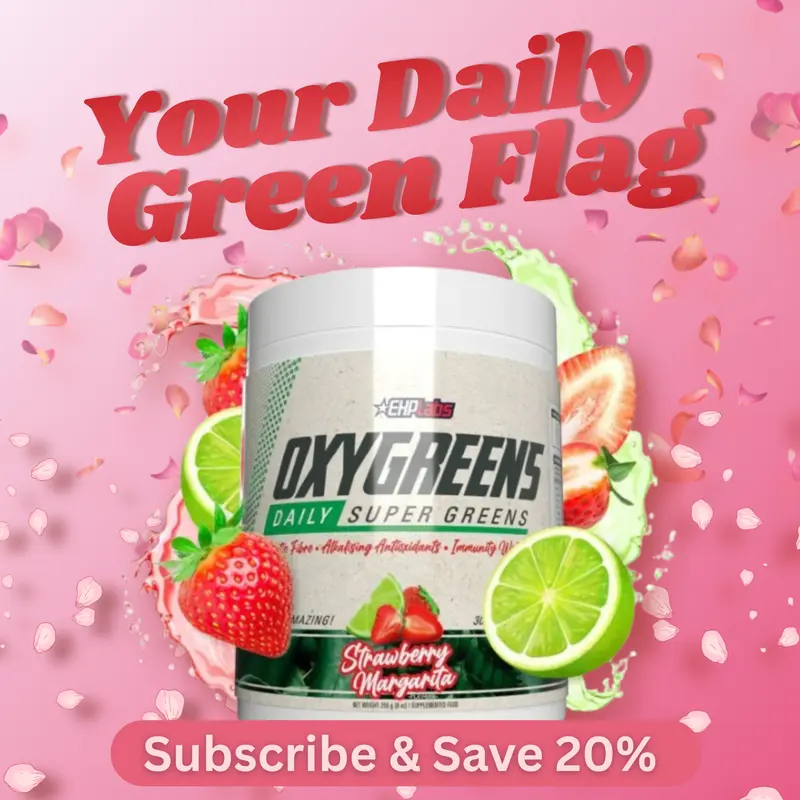 EHPlabs OxyGreens Daily Super Greens Powder - Gut Cleanse & Digestion Supplement, Organic Fibre, Prebiotics spirulina Edible Dietary Natural Healthcare Fitness Optimum | New Year New Me |