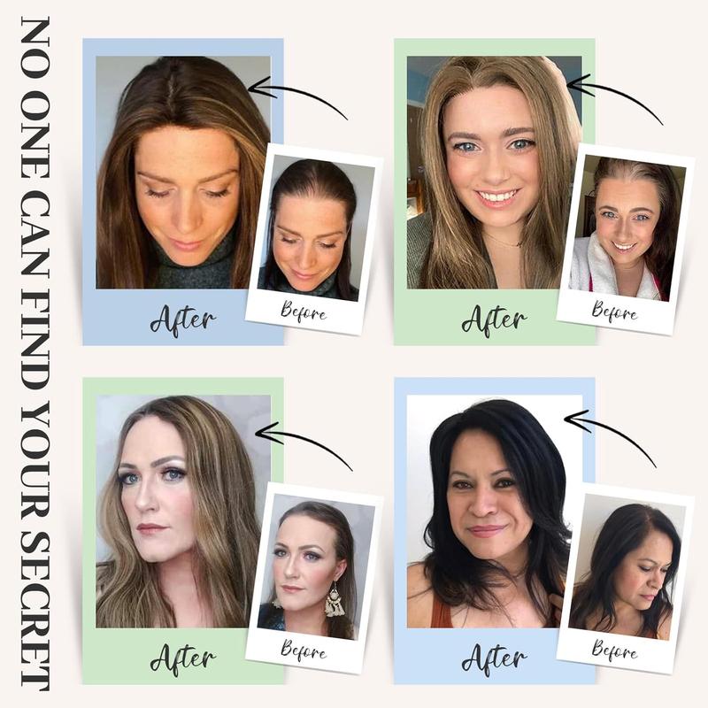 Hair Toppers for Women,Top Hairpieces 100% Remy Human Hair no Bangs,120% Density Swiss Base Clip In Topper 7x10CM 10inch Hair Toppers for Women Real Human Hair,Remy Human with Thinning Upgrade Middle Part Clip in Topper Hair Pieces for Women Daily