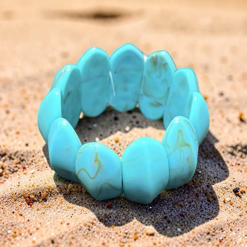 Coastal Breeze Turquoise Stretch Bracelet