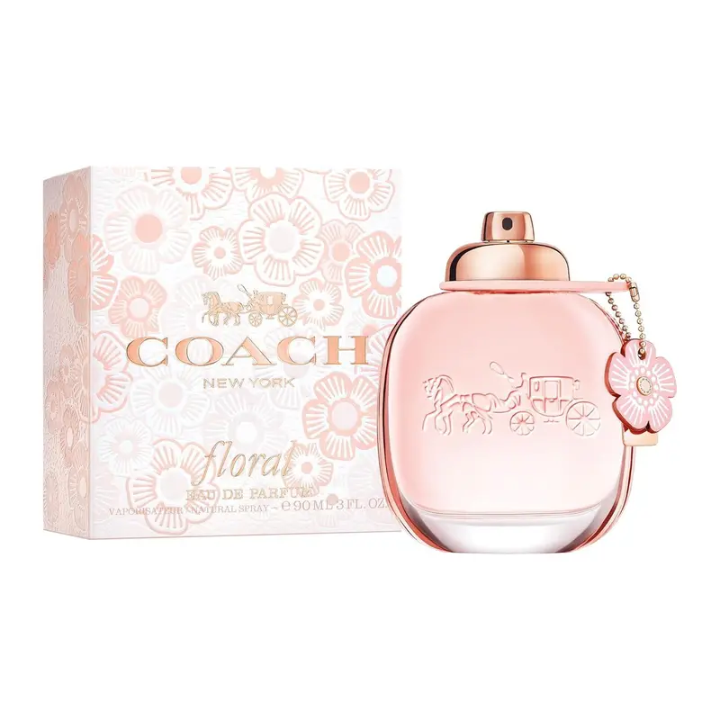 Coach Floral Eau de Parfum - Long Lasting Fragrance with notes of Pineapple Sorbet, Peony & Crystal Musks - Floral & Fruity - 3.0 fl. oz.