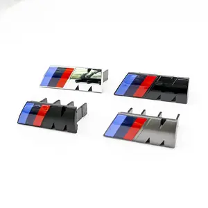 3D Abs Material Car Grille Emblem Badge, Fits Bmw X1 X2 X3 X4 X5 X6 Models, Compatible with F48 G01 E84 E83 F39 F10 F30 G11 G07 G86 G80 G60 E60 E46