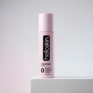 Helloskin Glow AM/PM Cleanser – Gentle Daily Face Wash with Aloe Vera, Vitamin E & Coconut-Based Cleanser for Soft, Hydrated, Balanced Skin – Suitable for All Skin Types, Australian Made & Cruelty-Free