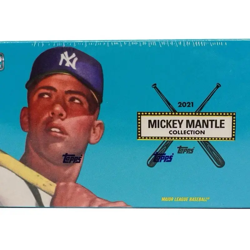 Topps X Mickey Mantle Collection 2021 Hobby Box Topps X Mickey Mantle Collection 2021 Hobby Box