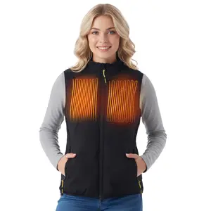 InoKraft Heated Vest for Women with Battery Pack, Lightweight Slim-Fit Quilted Rechargeable Vest (Charger Not Included)