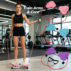 Waist Twister Machine – Silent & Non-Slip Ab Board for Core Strength & Tighten Waist – Home Gym Aerobic Exercise Equipment for Women, Supports 330 lbs