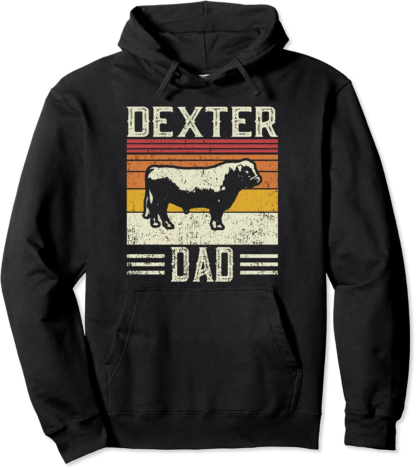 Best Cow Dad Men - Vintage Cattle Dexter Pullover Hoodie - Lydiagarcia Shop 49B0CZ4GD43H