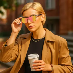 Women's Leopard Pattern Sunglasses, Trendy Casual Frame Sunglasses for Everyday Use, Fashion Accessories for Outdoor Activities unisex simple style sunglass