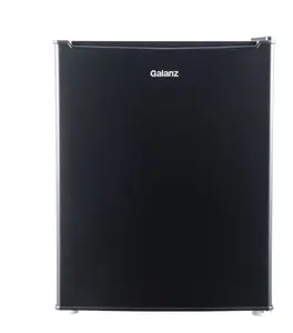 2.7 Cu Ft Single Door Mini Fridge Black - compact, Energy-efficient refrigerator ideal for dorms, offices, and small spaces