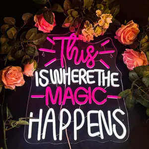 USB Powered Neon Sign, Creative Neon Light, LED Neon Lights, Decorative Neon Sign for Bedroom, Living Room, Holiday Atmosphere, Wedding, Surprise Wall Decor